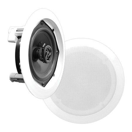 Pyle In-Wall/In-Ceiling 6-1/2 Inch 2-Way Speakers PDIC61RD